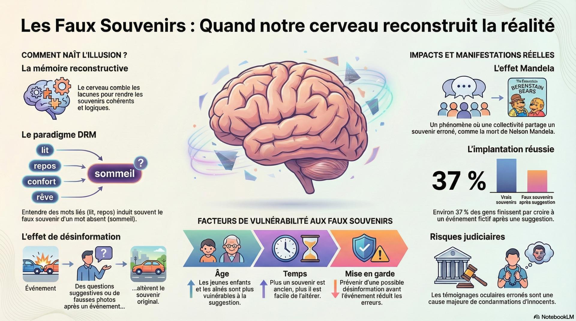 Le biais des faux souvenirs